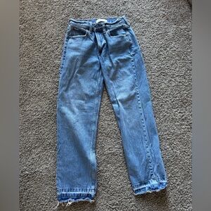 Low rise baggy Abercrombie jean